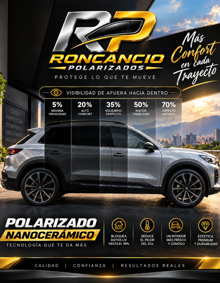 polarizado para carros en cajica
